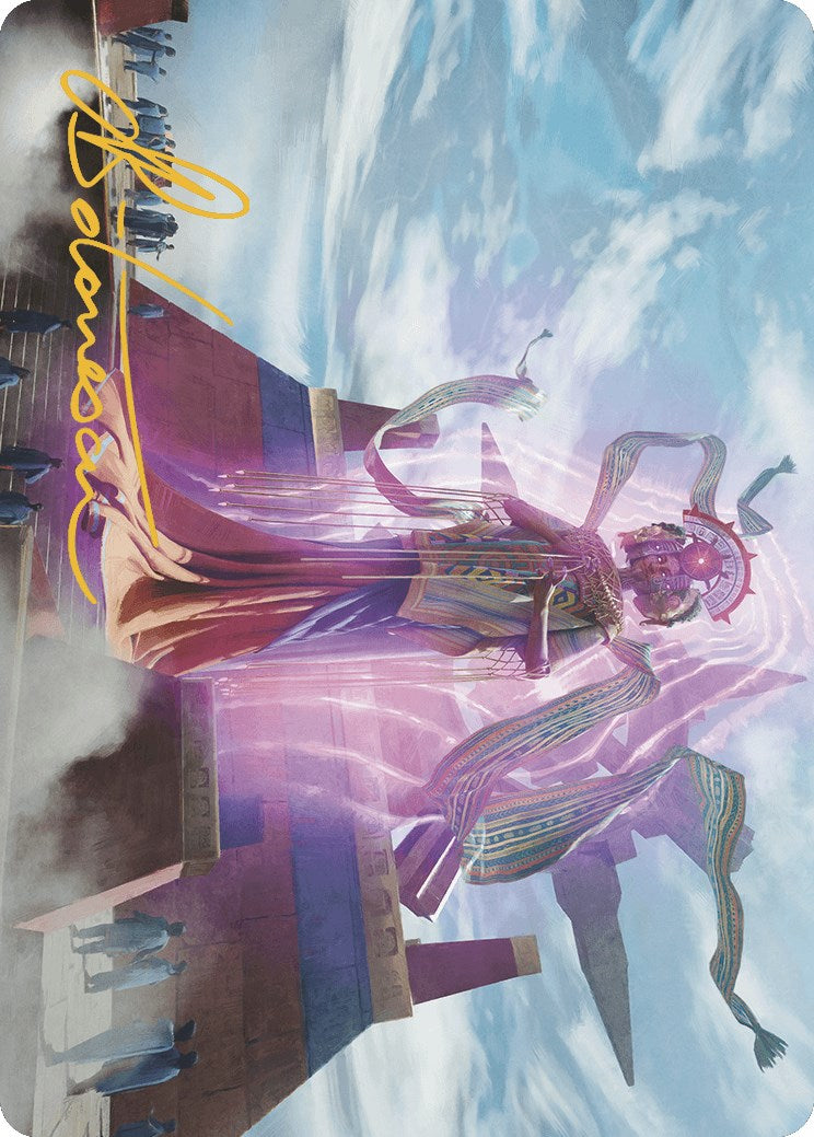 Ojer Taq, Deepest Foundation Art Card (4/81) (Gold-Stamped Signature) [The Lost Caverns of Ixalan Art Series] | Odin's Place