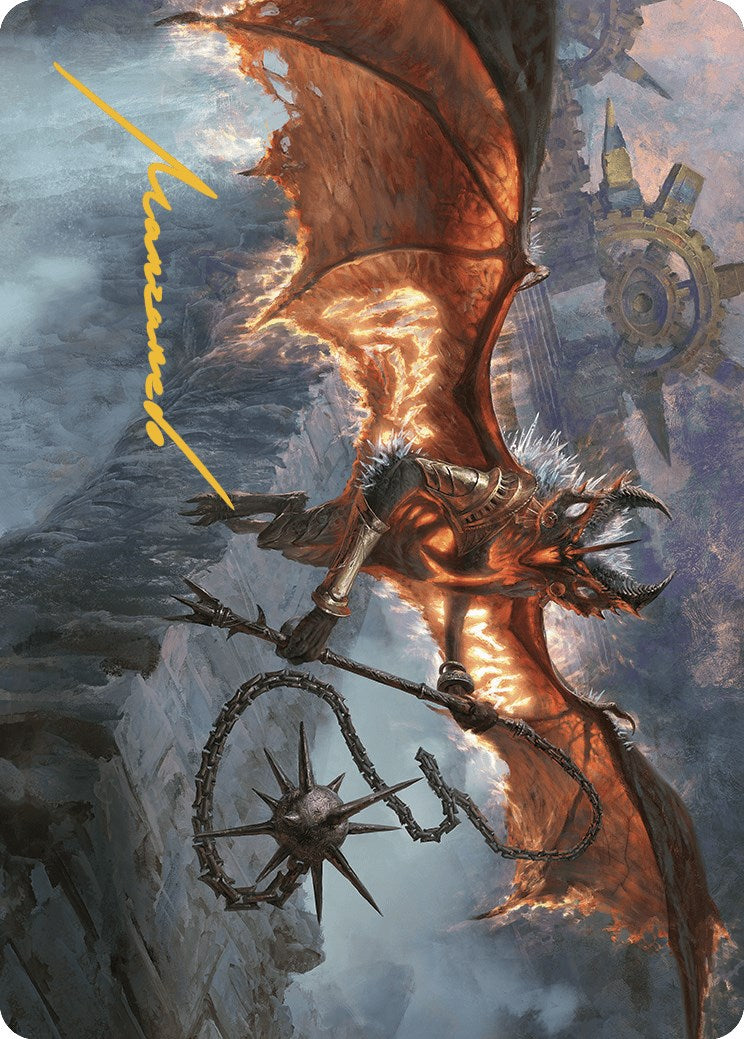 Bloodletter of Aclazotz Art Card (15/81) (Gold-Stamped Signature) [The Lost Caverns of Ixalan Art Series] | Odin's Place