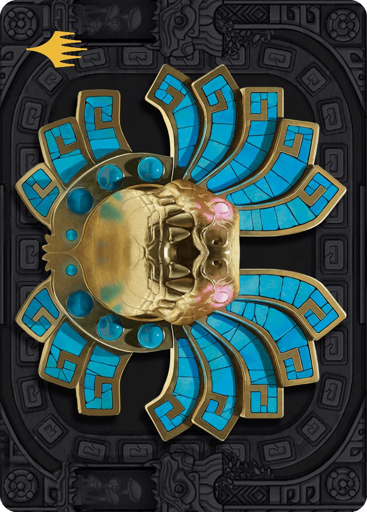 Ojer Pakpatiq, Deepest Epoch Art Card (57/81) (Gold-Stamped Planeswalker Symbol) [The Lost Caverns of Ixalan Art Series] | Odin's Place