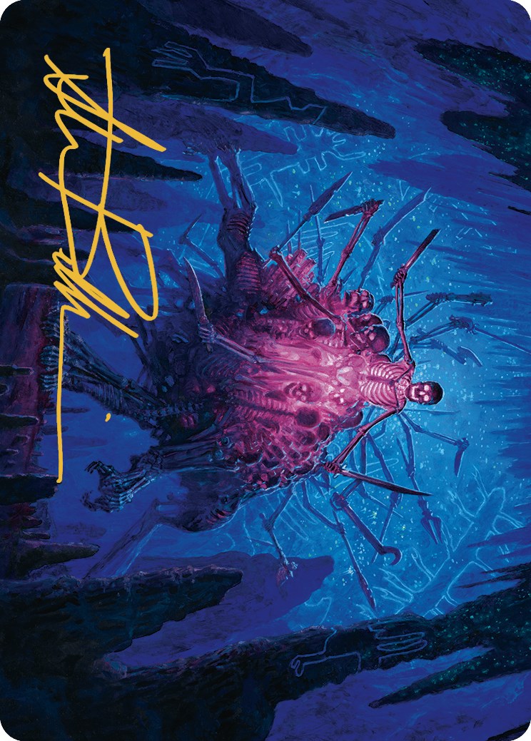 Uchbenbak, the Great Mistake Art Card (Gold-Stamped Signature) [The Lost Caverns of Ixalan Art Series] | Odin's Place