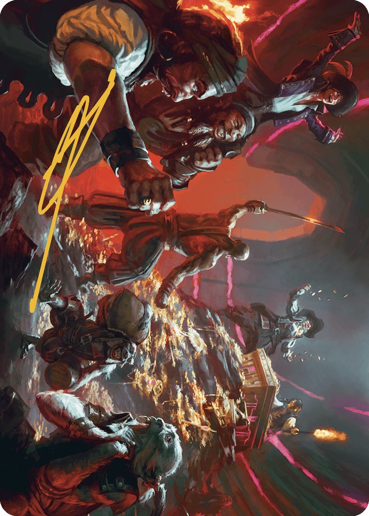 Hit the Mother Lode Art Card (Gold-Stamped Signature) [The Lost Caverns of Ixalan Art Series] | Odin's Place
