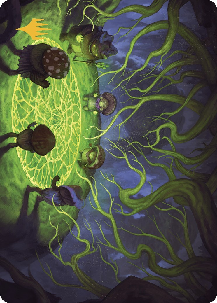 Growing Rites of Itlimoc Art Card (Gold-Stamped Planeswalker Symbol) [The Lost Caverns of Ixalan Art Series] | Odin's Place