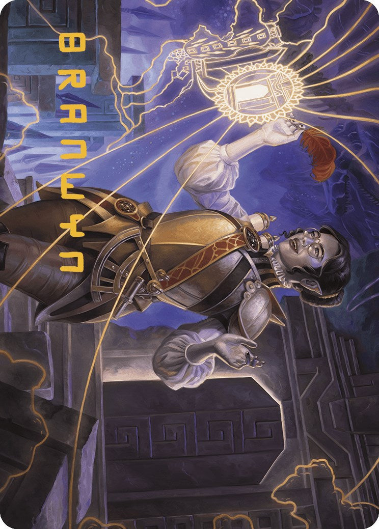 Amalia Benavides Aguirre Art Card (33/81) (Gold-Stamped Signature) [The Lost Caverns of Ixalan Art Series] | Odin's Place