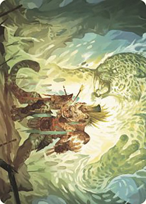 Might of the Ancestors Art Card [The Lost Caverns of Ixalan Art Series] | Odin's Place
