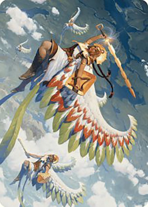 Resplendent Angel Art Card (5/81) [The Lost Caverns of Ixalan Art Series] | Odin's Place