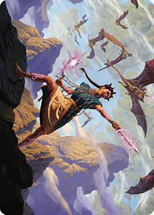 Warden of the Inner Sky Art Card [The Lost Caverns of Ixalan Art Series] | Odin's Place