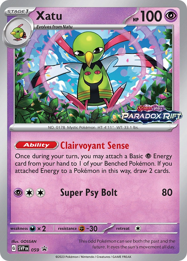 Xatu (059) [Scarlet & Violet: Black Star Promos] | Odin's Place