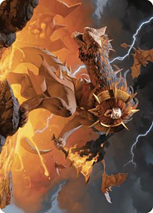 Ojer Axonil, Deepest Might Art Card (20/81) [The Lost Caverns of Ixalan Art Series] | Odin's Place