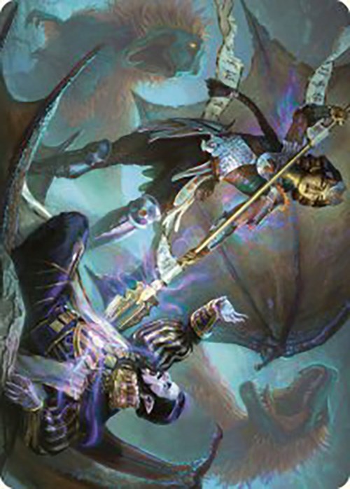 Huatli's Final Strike Art Card [The Lost Caverns of Ixalan Art Series] | Odin's Place