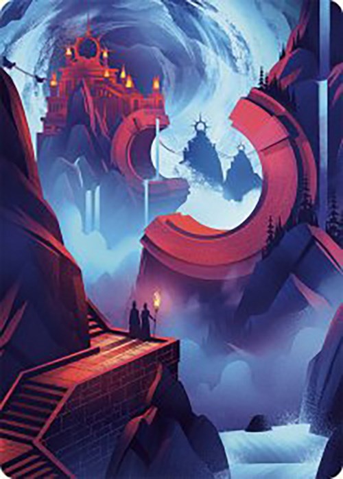 Mountain Art Card [The Lost Caverns of Ixalan Art Series] | Odin's Place