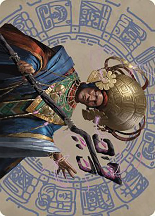 Akal Pakal, First Among Equals Art Card (46/81) [The Lost Caverns of Ixalan Art Series] | Odin's Place