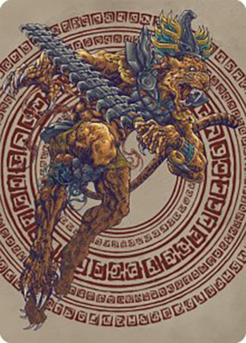 Sovereign Okinec Ahau Art Card [The Lost Caverns of Ixalan Art Series] | Odin's Place