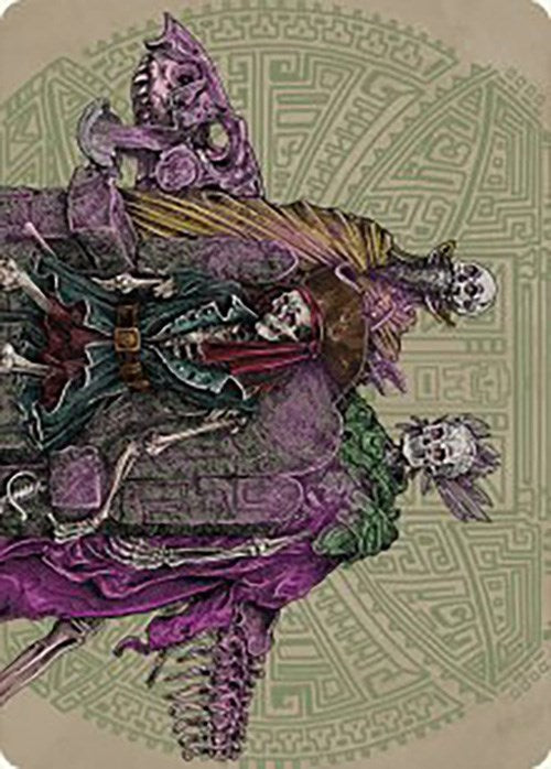 Throne of the Grim Captain Art Card [The Lost Caverns of Ixalan Art Series] | Odin's Place