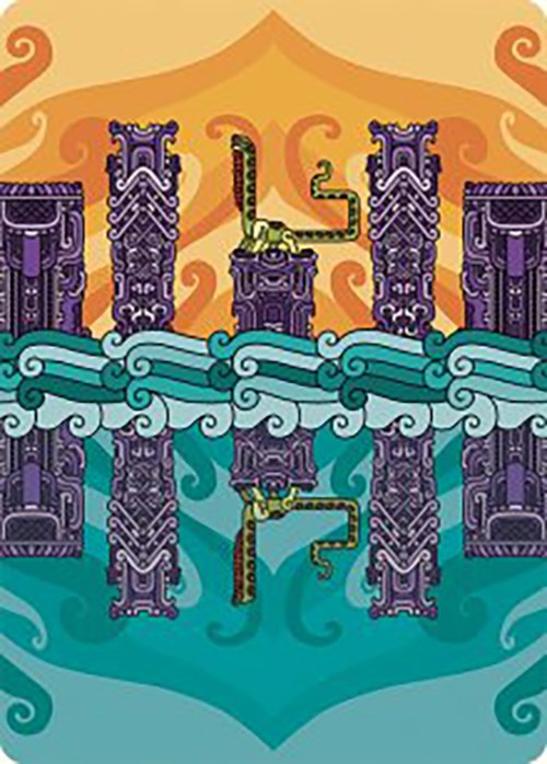 Echoing Deeps Art Card [The Lost Caverns of Ixalan Art Series] | Odin's Place