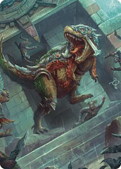 Carnage Tyrant Art Card [The Lost Caverns of Ixalan Art Series] | Odin's Place
