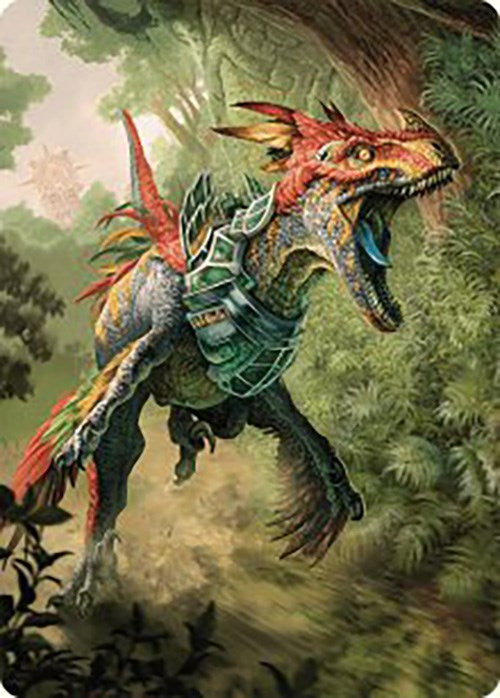 Dinosaur Token Art Card [The Lost Caverns of Ixalan Art Series] | Odin's Place
