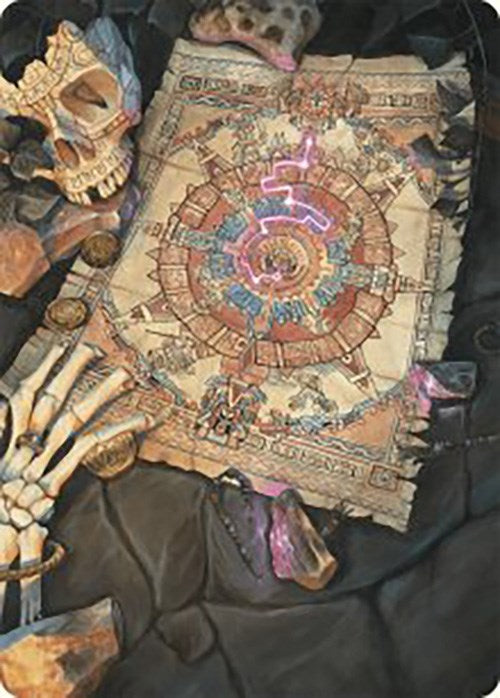 Map Token Art Card [The Lost Caverns of Ixalan Art Series] | Odin's Place