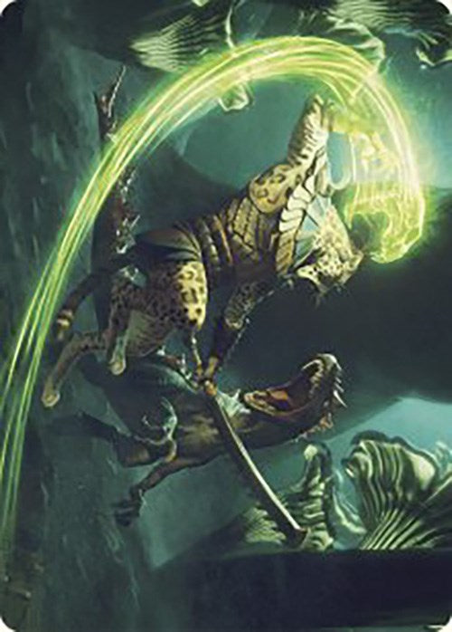 Contest of Claws Art Card [The Lost Caverns of Ixalan Art Series] | Odin's Place