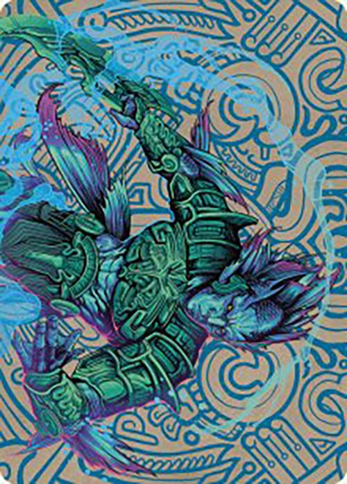 Hakbal of the Surging Soul Art Card [The Lost Caverns of Ixalan Art Series] | Odin's Place