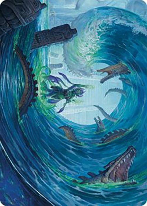 Wave Goodbye Art Card [The Lost Caverns of Ixalan Art Series] | Odin's Place