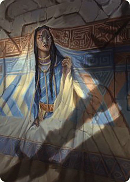 Whispersilk Cloak Art Card [The Lost Caverns of Ixalan Art Series] | Odin's Place