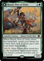 Huatli, Poet of Unity // Roar of the Fifth People [The Lost Caverns of Ixalan Prerelease Cards] | Odin's Place
