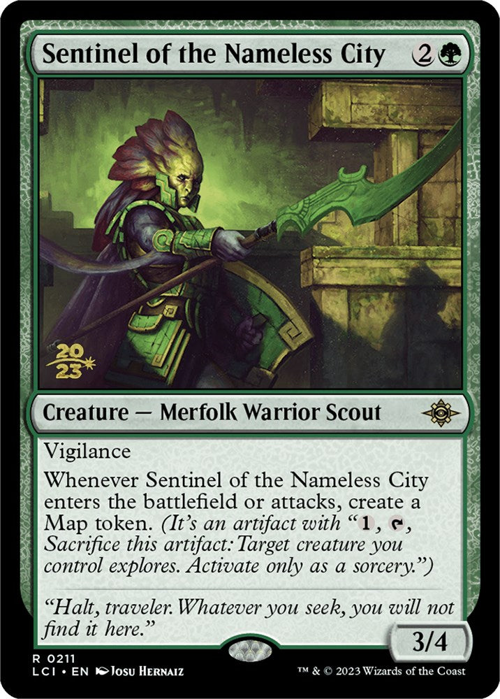 Sentinel of the Nameless City [The Lost Caverns of Ixalan Prerelease Cards] | Odin's Place