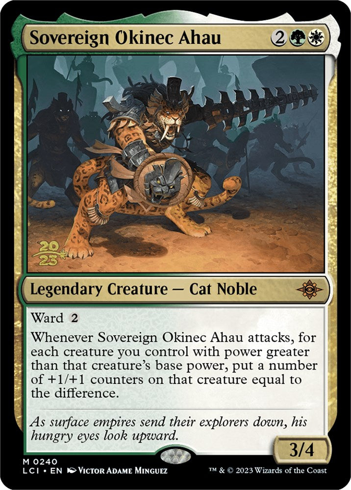 Sovereign Okinec Ahau [The Lost Caverns of Ixalan Prerelease Cards] | Odin's Place