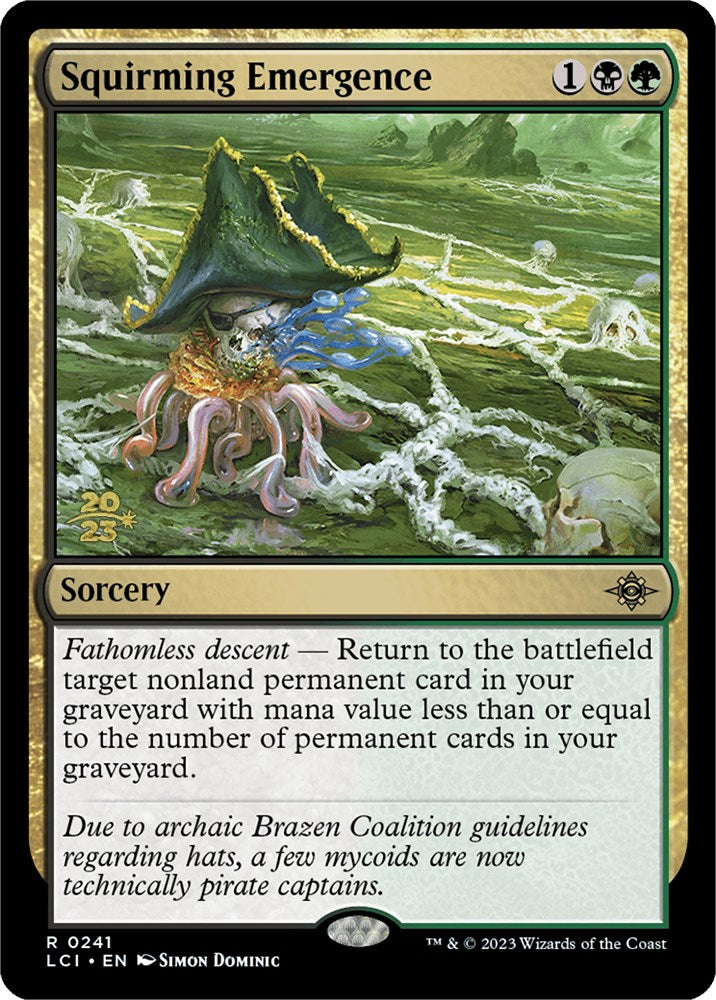 Squirming Emergence [The Lost Caverns of Ixalan Prerelease Cards] | Odin's Place