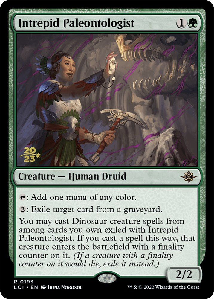 Intrepid Paleontologist [The Lost Caverns of Ixalan Prerelease Cards] | Odin's Place