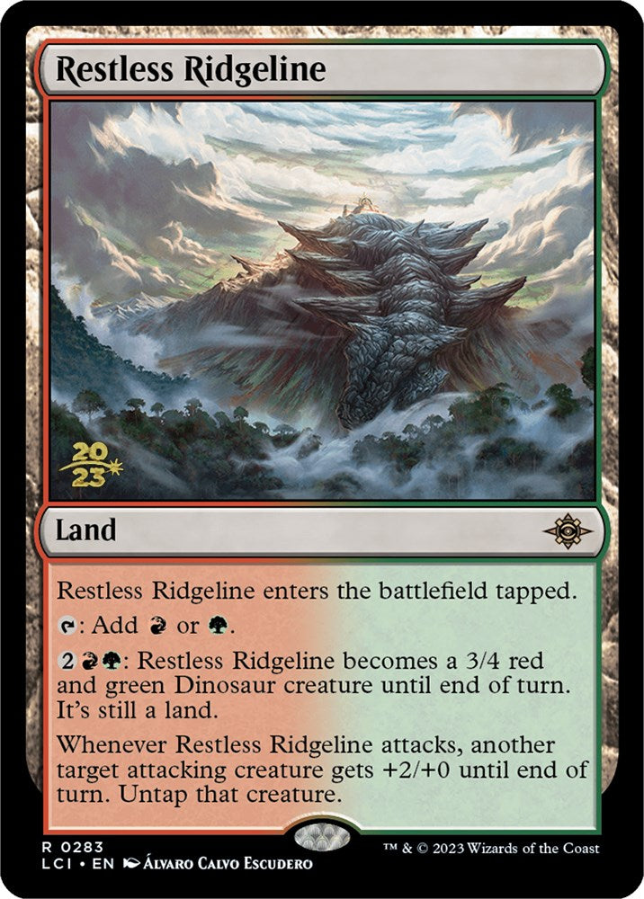 Restless Ridgeline [The Lost Caverns of Ixalan Prerelease Cards] | Odin's Place