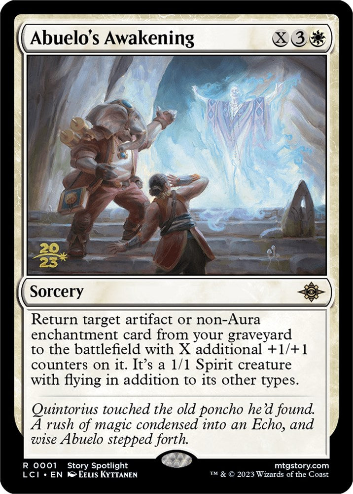 Abuelo's Awakening [The Lost Caverns of Ixalan Prerelease Cards] | Odin's Place