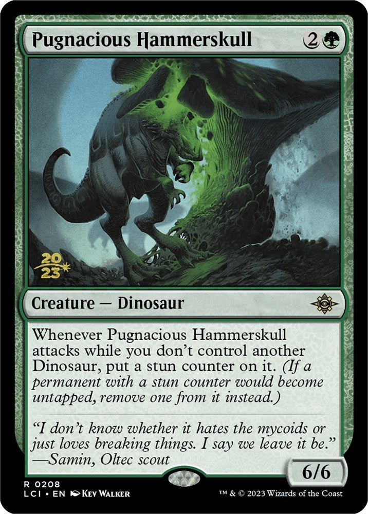 Pugnacious Hammerskull [The Lost Caverns of Ixalan Prerelease Cards] | Odin's Place