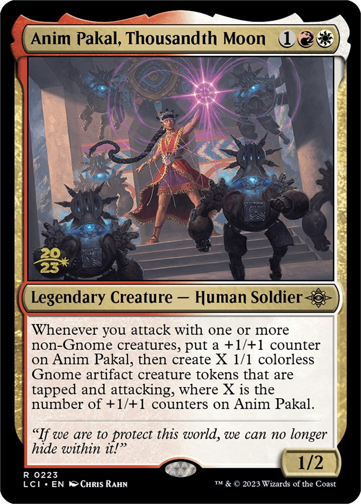 Anim Pakal, Thousandth Moon [The Lost Caverns of Ixalan Prerelease Cards] | Odin's Place