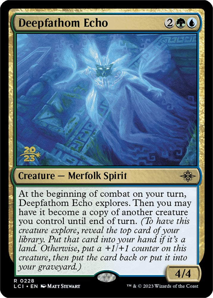 Deepfathom Echo [The Lost Caverns of Ixalan Prerelease Cards] | Odin's Place
