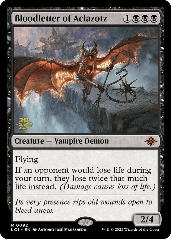 Bloodletter of Aclazotz [The Lost Caverns of Ixalan Prerelease Cards] | Odin's Place