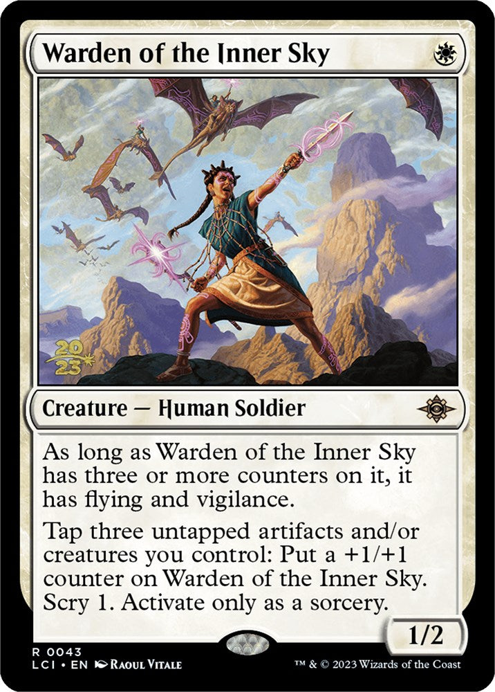 Warden of the Inner Sky [The Lost Caverns of Ixalan Prerelease Cards] | Odin's Place