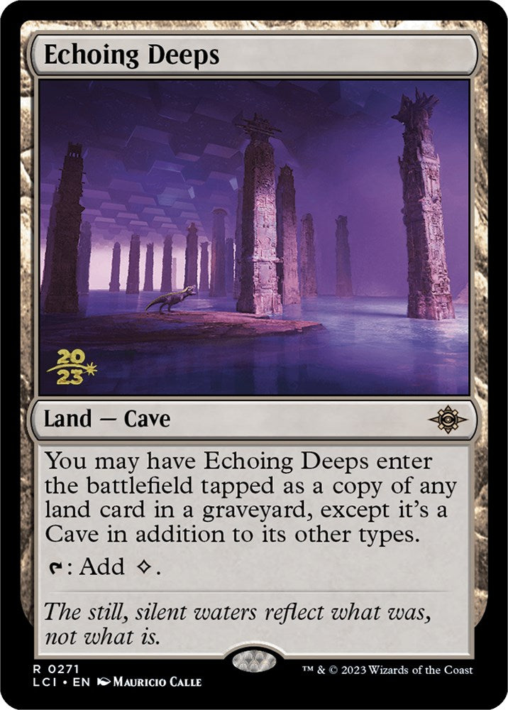 Echoing Deeps [The Lost Caverns of Ixalan Prerelease Cards] | Odin's Place