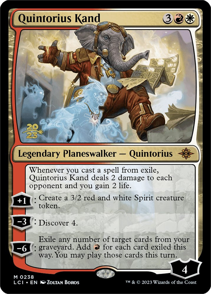 Quintorius Kand [The Lost Caverns of Ixalan Prerelease Cards] | Odin's Place