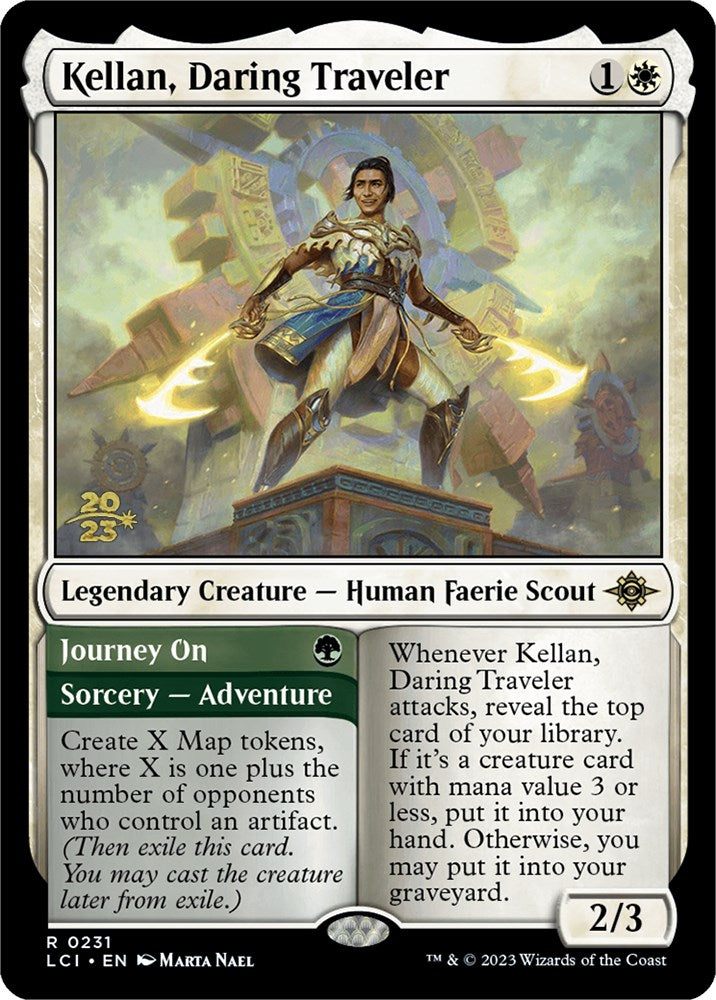 Kellan, Daring Traveler [The Lost Caverns of Ixalan Prerelease Cards] | Odin's Place