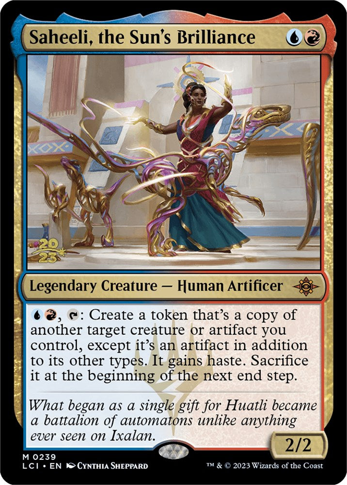 Saheeli, the Sun's Brilliance [The Lost Caverns of Ixalan Prerelease Cards] | Odin's Place