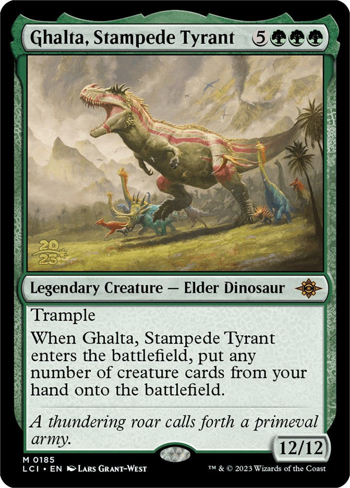 Ghalta, Stampede Tyrant [The Lost Caverns of Ixalan Prerelease Cards] | Odin's Place