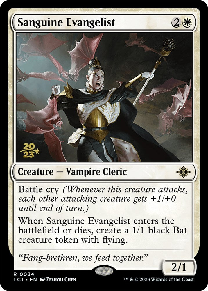 Sanguine Evangelist [The Lost Caverns of Ixalan Prerelease Cards] | Odin's Place
