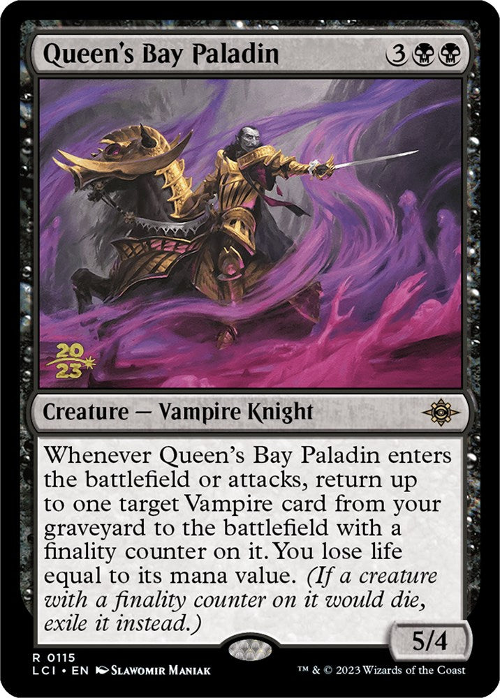 Queen's Bay Paladin [The Lost Caverns of Ixalan Prerelease Cards] | Odin's Place