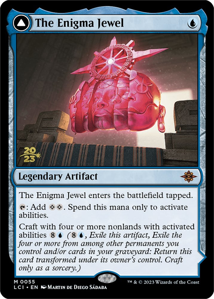 The Enigma Jewel // Locus of Enlightenment [The Lost Caverns of Ixalan Prerelease Cards] | Odin's Place