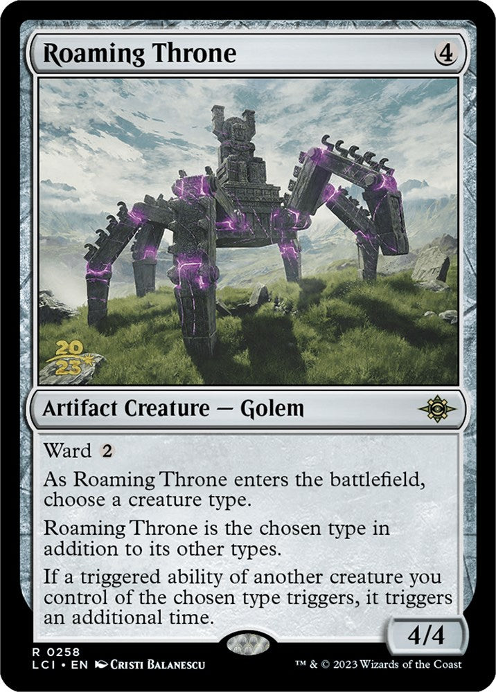 Roaming Throne [The Lost Caverns of Ixalan Prerelease Cards] | Odin's Place