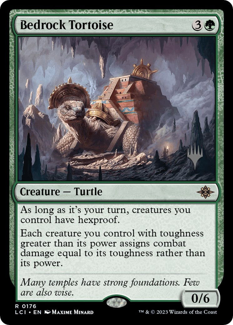 Bedrock Tortoise (Promo Pack) [The Lost Caverns of Ixalan Promos] | Odin's Place