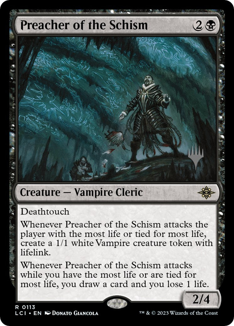 Preacher of the Schism (Promo Pack) [The Lost Caverns of Ixalan Promos] | Odin's Place