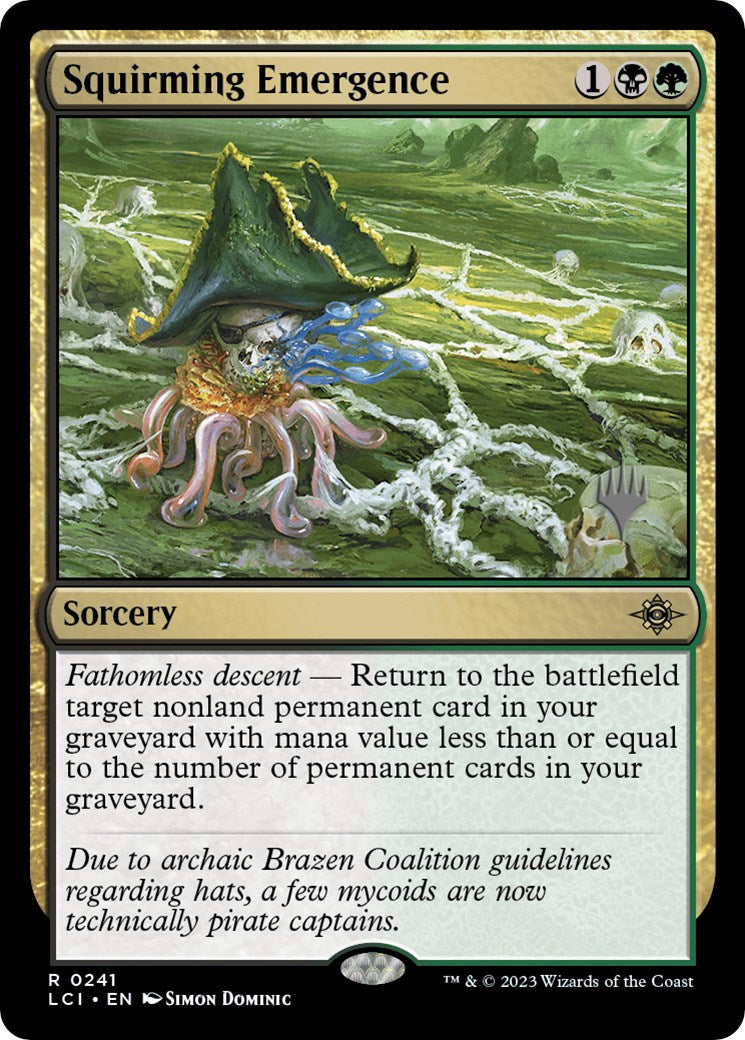 Squirming Emergence (Promo Pack) [The Lost Caverns of Ixalan Promos] | Odin's Place