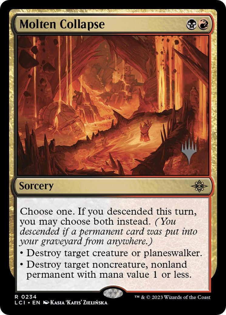 Molten Collapse (Promo Pack) [The Lost Caverns of Ixalan Promos] | Odin's Place